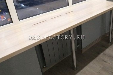 Столешница-подоконник из лиственницы