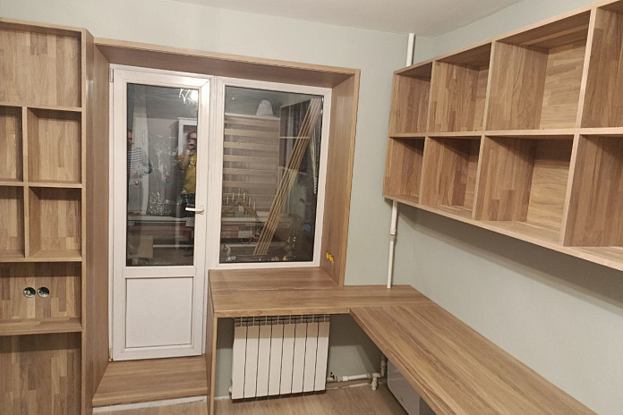 Комплект изделий из дуба в детскую (2). Работы компании РСК Интерьер.