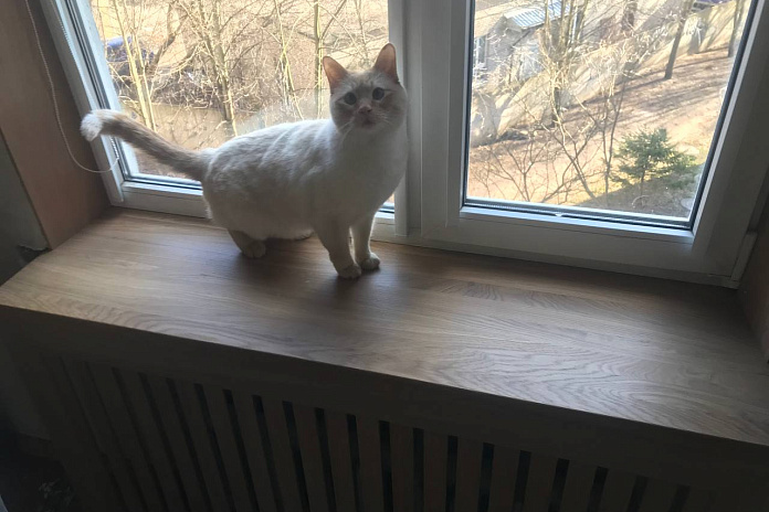 Комплексное оформление окна и радиатора (12). Работы компании РСК Интерьер.